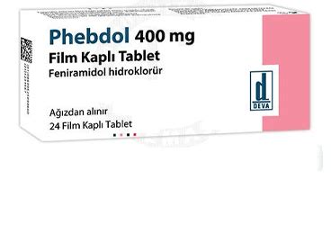 Phebdol 400 Mg Film Kapli Tablet (24 Tablet)