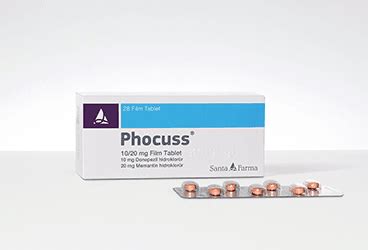 Phocuss 10 Mg/20 Mg Film Kapli Tablet (28 Film Kapli Tablet) Fiyatı