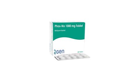 Phos-no 1000 Mg 180 Tablet Fiyatı
