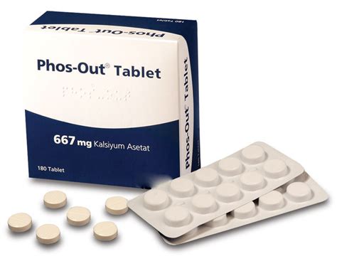 Phos-out 667 Mg 180 Tablet Fiyatı