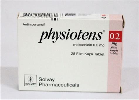Physiotens 0,2 Mg 28 Film Tablet