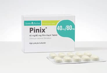 Pinix 40 Mg / 80 Mg Film Kapli Tablet (30 Tablet)
