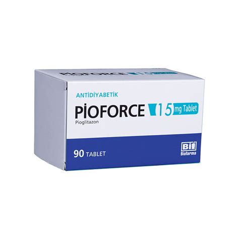 Pioforce 15 Mg 90 Tablet Fiyatı
