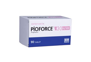 Pioforce 30 Mg 90 Tablet
