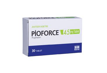 Pioforce 45 Mg 30 Tablet Fiyatı