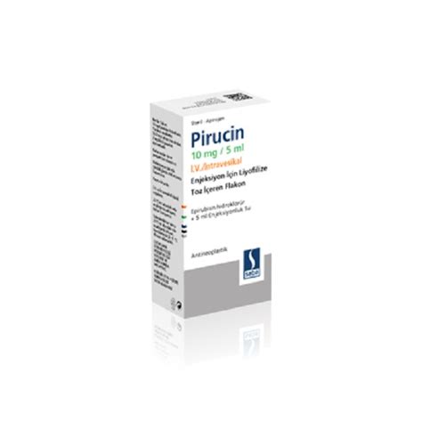 Pirucin 10 Mg/5 Ml Iv Intravesikal Enj. Icin Liy.toz Iceren Flakon Fiyatı