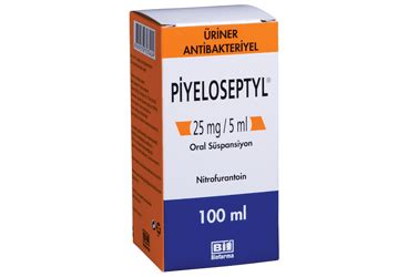 Piyeloseptyl 25 Mg/5 Ml 300 Ml Oral Suspansiyon