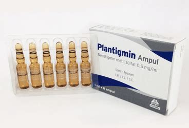 Plantigmin 0.5 Mg/1 Ml 1 Ml 6 Ampul Fiyatı