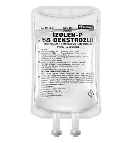 Polifleks %50 Dekstroz Sudaki Solusyonu 1000 Ml(pvc Torba)setli