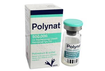 Polynat 500.000 I.u. Enjeksiyonluk Cozelti Hazirlamak Icin Toz