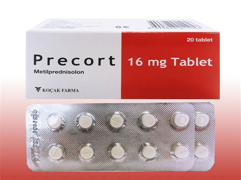 Precort 16 Mg 20 Tablet