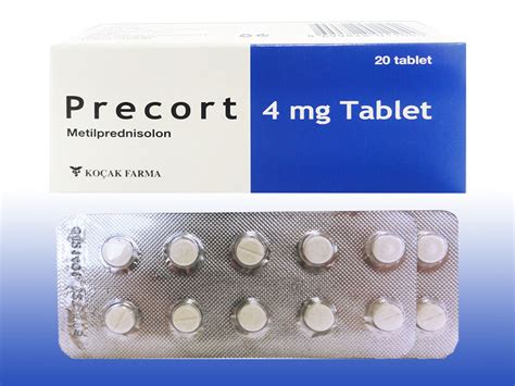 Precort 4 Mg 20 Tablet