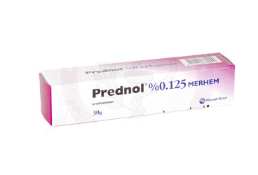 Prednol % 0,125 30 Gr Pomad