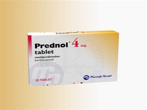 Prednol 4 Mg 20 Tablet