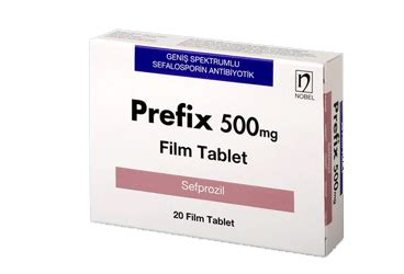Prefix 500 Mg 20 Film Tablet Fiyatı