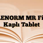 Prenorm Mr 15/500 Mg 30 Film Kapli Tablet