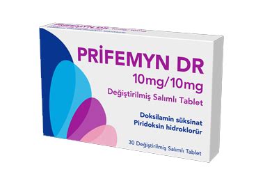 Prifemyn Dr 10 Mg/10 Mg Degistirilmis Salimli Tablet ( 30 Tablet) Fiyatı