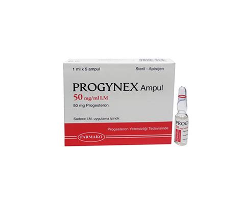 Progynex 25 Mg/ml Im Enjeksiyonluk Cozelti (5 Ampul)