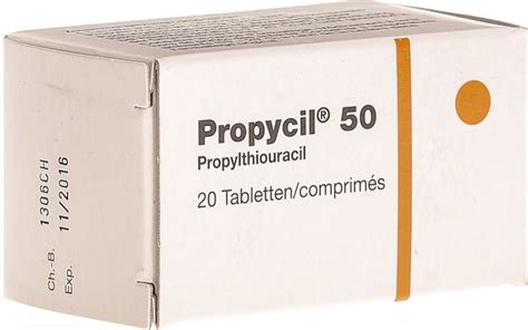Propycil 50 Mg Tablet (20 Tablet) Fiyatı