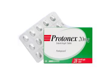 Protonex 20 Mg 28 Enterik Kapli Tablet
