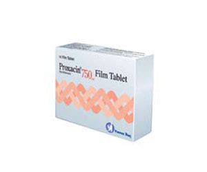 Proxacin 750 Mg 14 Film Tablet