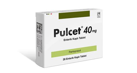Pulcet 40 Mg 28 Enterik Tablet