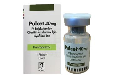 Pulcet 40 Mg Iv Enjeksiyonluk Cozelti Hazirlamak Icin Liyofilize Toz (1 Flakon)
