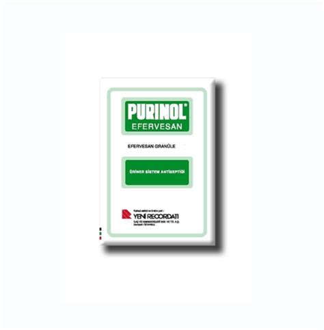 Purinol 250 Mg+ 615 Mg/5 G Efervesan Granul (140 G Sise)