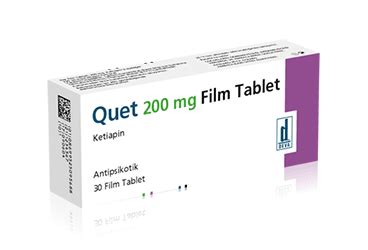 Quet 200 Mg 30 Film Tablet
