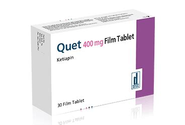 Quet 400 Mg 30 Film Tablet