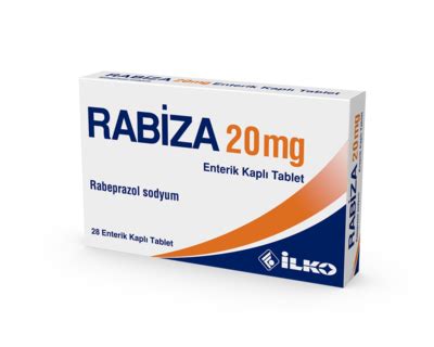 Rabiza 20 Mg 28 Enterik Kapli Tablet