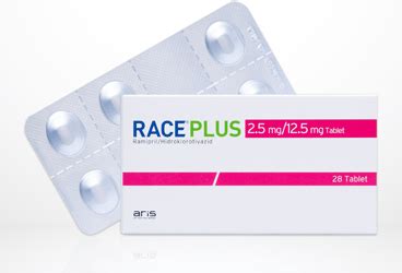 Race Plus 2.5 Mg/12.5 Mg 28 Tablet