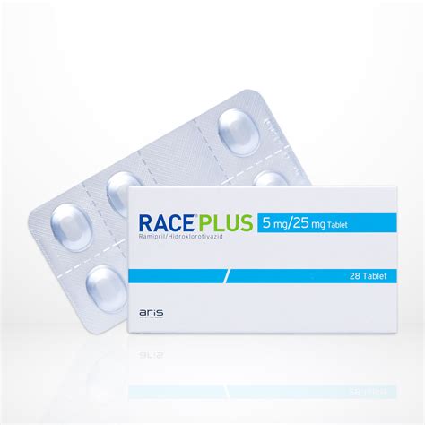 Race Plus 5 Mg/25 Mg 28 Tablet