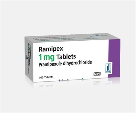 Ramipex 1 Mg 100 Tablet