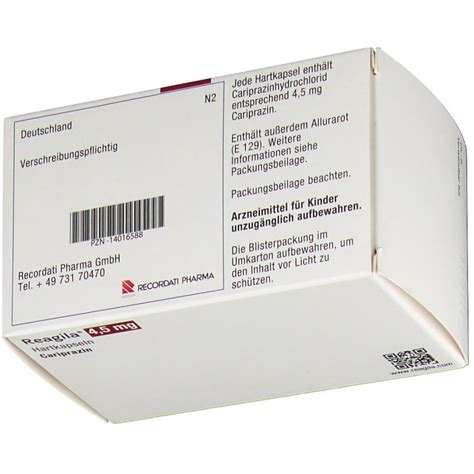 Reagila 4,5 Mg Sert Kapsul (30 Kapsul)