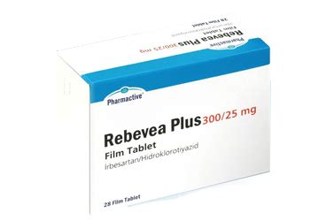 Rebevea Plus 300 Mg /25 Mg Film Kapli Tablet (28 Film Kapli Tablet)
