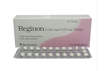 Reginon 20 Mcg/75 Mcg Kapli Tablet (63 Kapli Tablet)