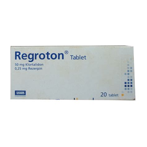 Regroton 20 Tablet Fiyatı