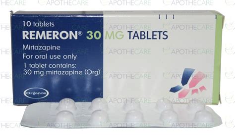 Remeron 30 Mg 14 Film Tablet