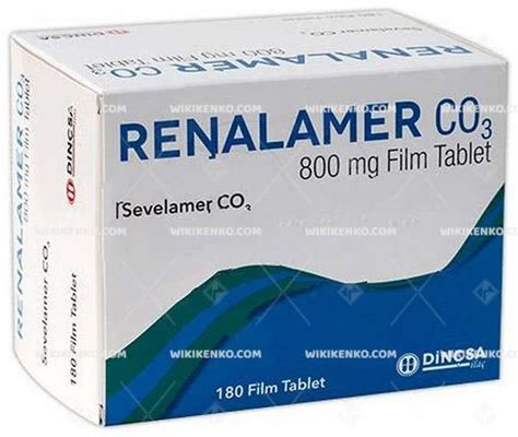 Renalamer Co3 800 Mg Film Tablet