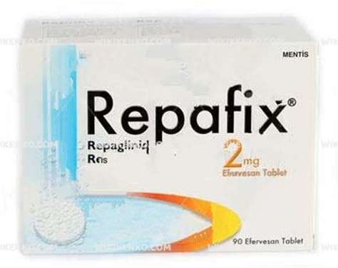 Repafix 2 Mg 90 Efervesan Tablet