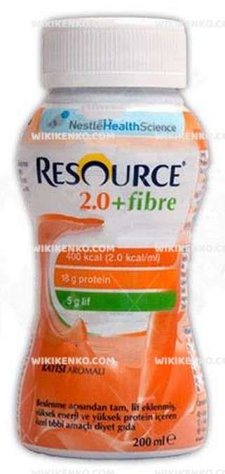 Resource 2.0 Fiber Kayisi Aromali 200 Ml