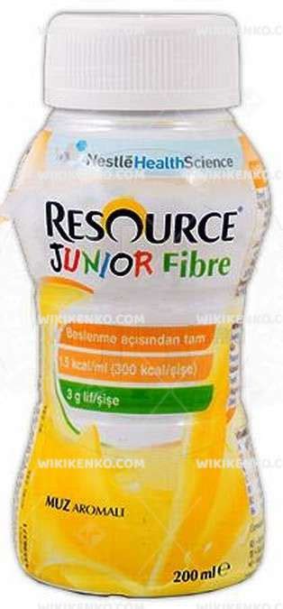 Resource Junior Fibre Muz Aromali 190 Ml