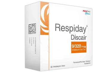 Respiday Discair 9/320 Mcg Inhalasyon Icin Toz (60 Doz) Fiyatı