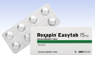 Rexapin Easytab 15 Mg 28 Agizda Dagilan Tablet