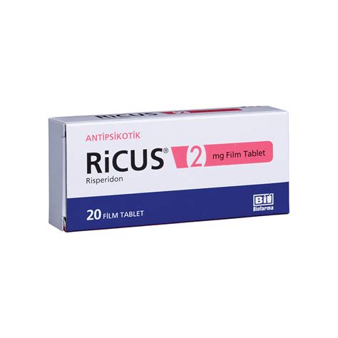 Ricus 2 Mg 20 Film Tablet