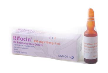 Rifocin 250 Mg /3 Ml 1 Ampul