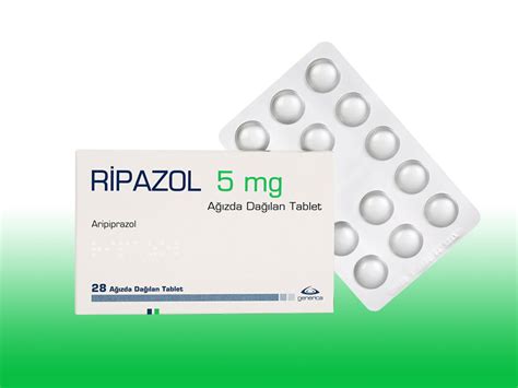 Ripazol 5 Mg Agizda Dagilan 28 Tablet
