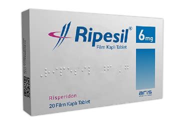 Ripesil 6 Mg Film Kapli Tablet (20 Tablet)