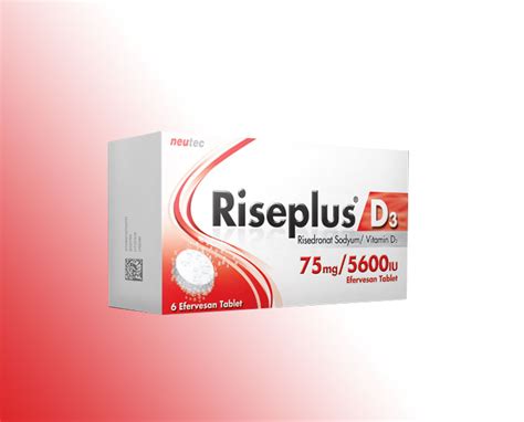 Riseplus D3 35 Mg/5600 Iu 12 Efervesan Tablet